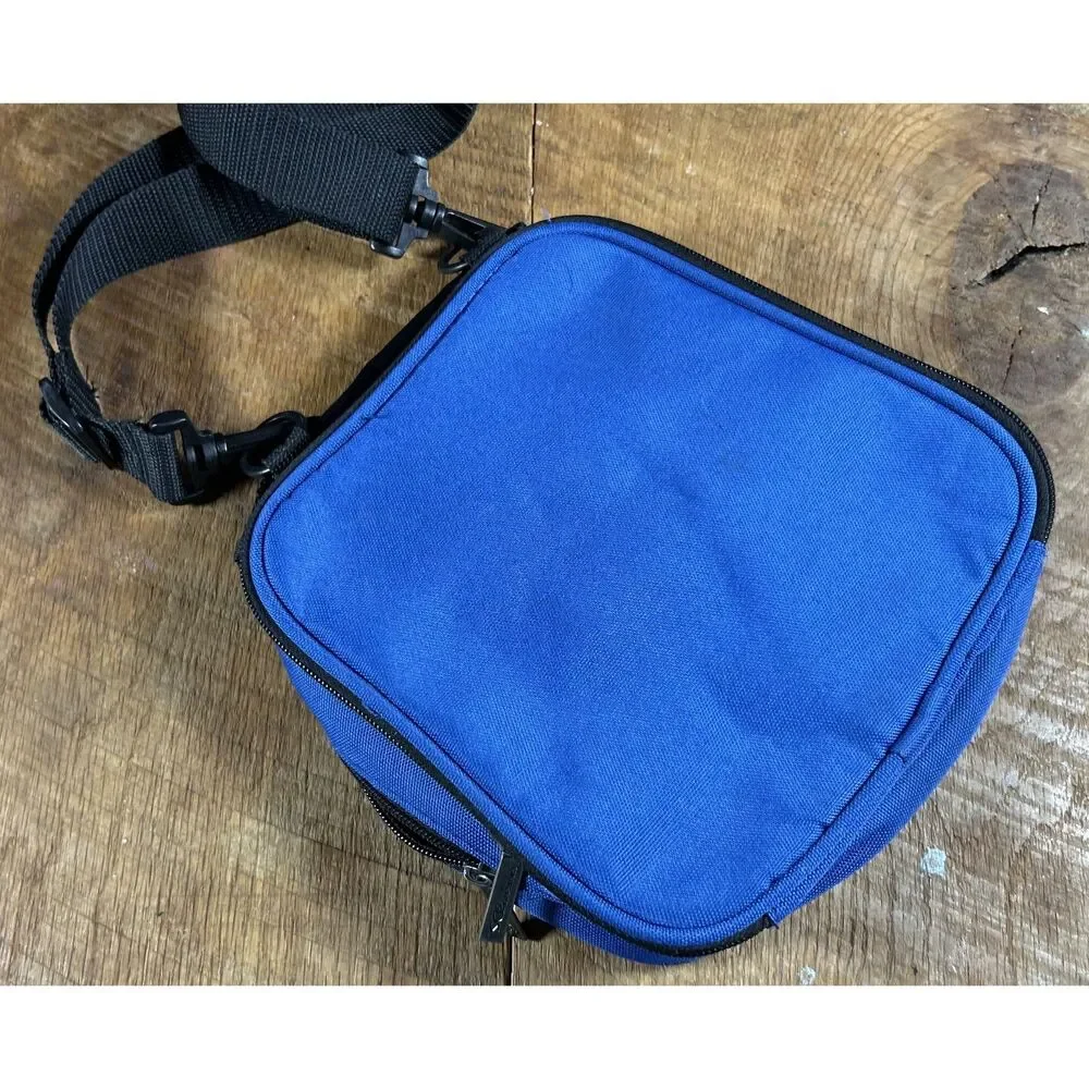 Nintendo DS Vintage Travel Case - Bright blue Mario embroidered - So cool!